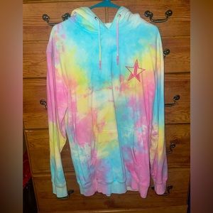 JEFFREE STAR tie dye hoodie!